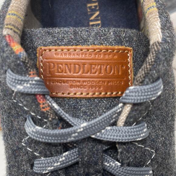 Pendleton Wool Sneakers Women's Sz 8 Vibram Soles Comfy I.1.8 - Picture 9 of 16